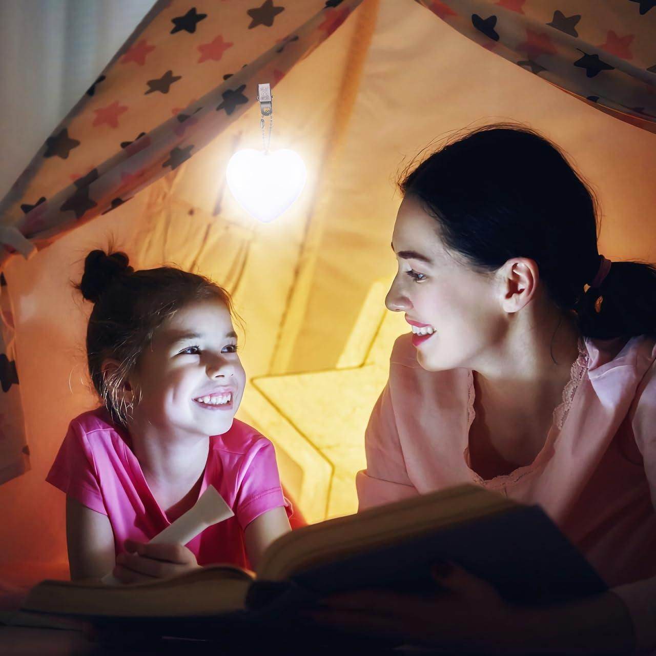 Sensor Touch Activated Light Mini Heart Shape Night Light - NARIX INDIA 