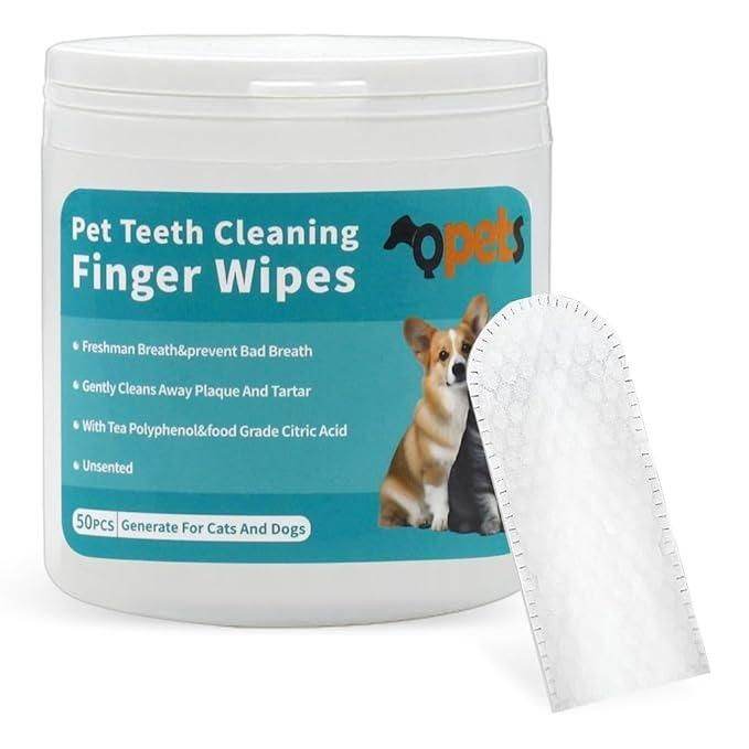 Disposable Dental Finger Wipes For Pets - NARIX INDIA 