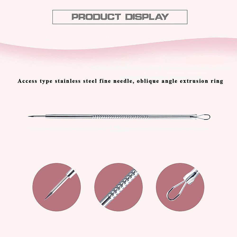 Stainless Steel Blackhead Remover Extractor Tool Set of 4 - NARIX INDIA 