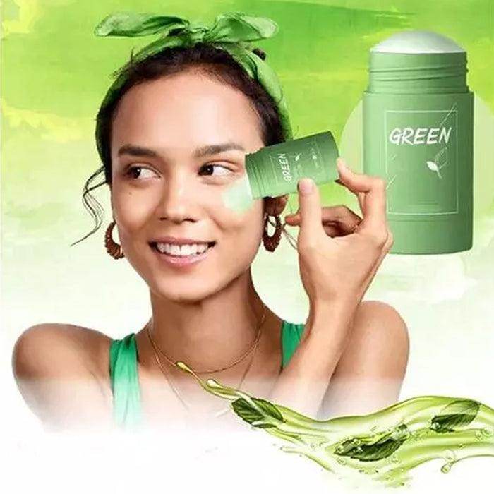 Green Tea Purifying Clay Stick Mask - NARIX INDIA 