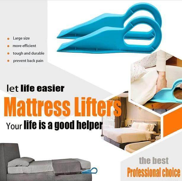 Mattress Lifter Bed Making & Change Bed Sheets Instantly helping Tool ( 2 pc ) - NARIX INDIA 