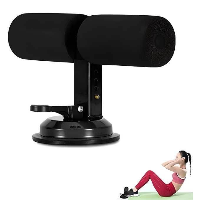 Sit Up Assistant Device Bar| Abs Master | Crunches Equipment | Gym Equipment for Home Workout | Abdominal Push Up | Fitness Exercise Device with Self Suction | Adjustable & Portable -Multicolor - NARIX INDIA 