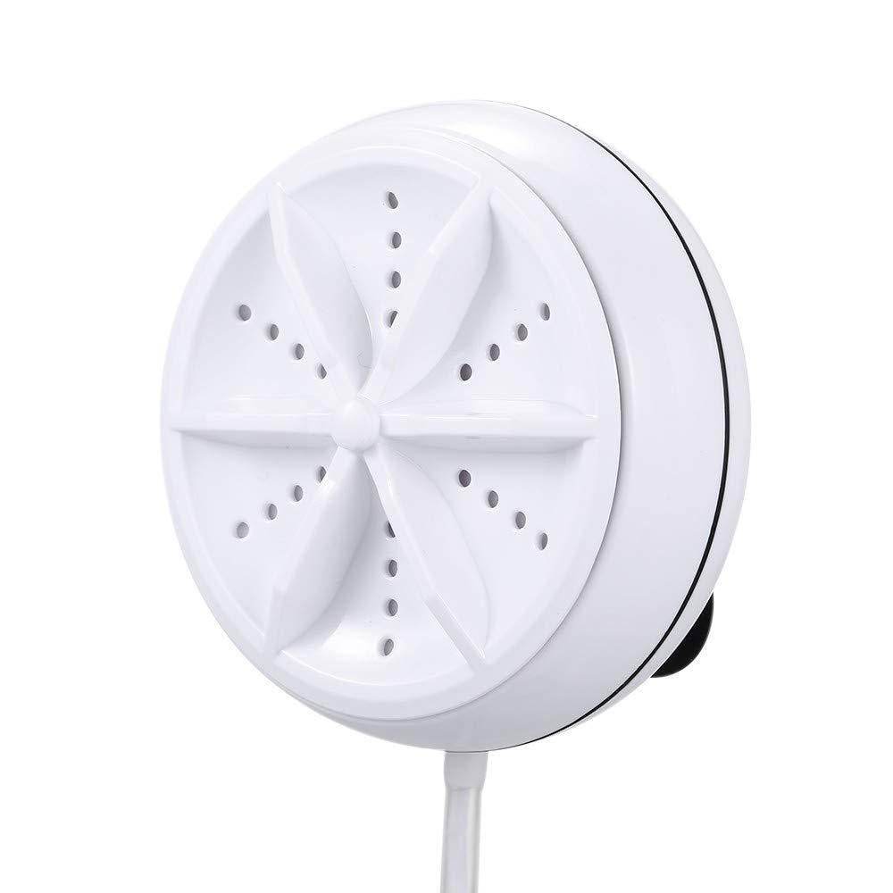 2In1 Mini Washing Machine Portable Rotating Ultrasonic Turbine Washer - NARIX INDIA 