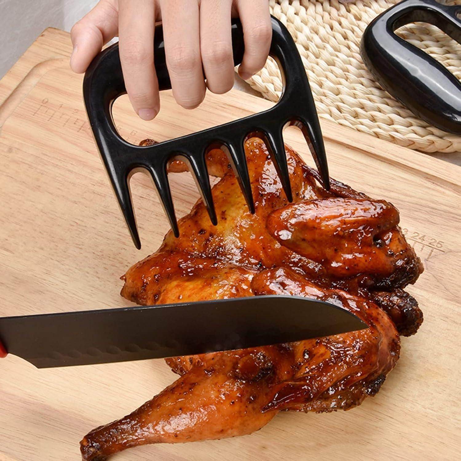 2 Pcs Bear Claw Meat Shredder Kitchen Tool, Chicken - NARIX INDIA 