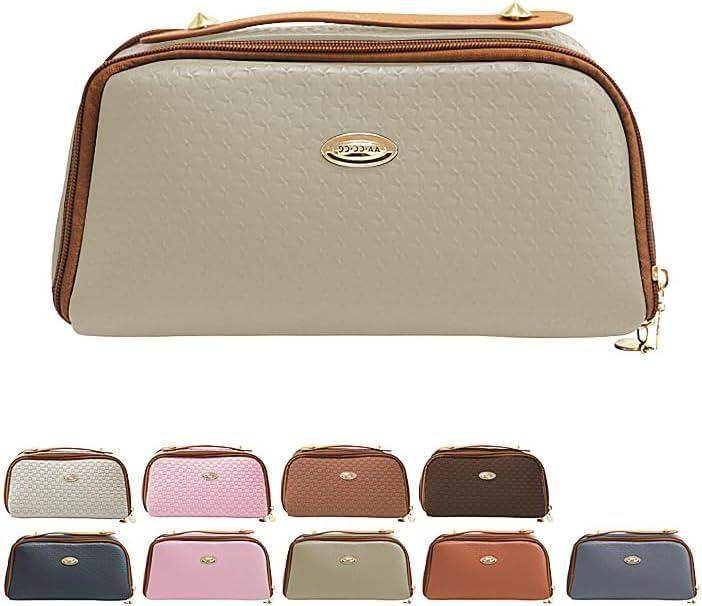 Double Zipper Cosmetics Bag - NARIX INDIA 
