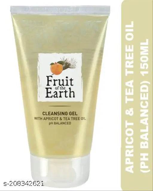 MODICARE FRUIT OF THE EARTH CLEANSING GEL WITH APRICOT & TEA TREE OIL (PH BALANCED) 150ML - NARIX INDIA 