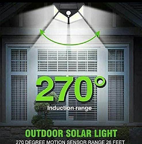 Latest Solar Lights for Garden 100 LED Motion Sensor Security Lamp for Home,Outdoors Pathways | Bright Solar Wireless Security Motion Sensor 100 Led Night Light (100 LED) - NARIX INDIA 