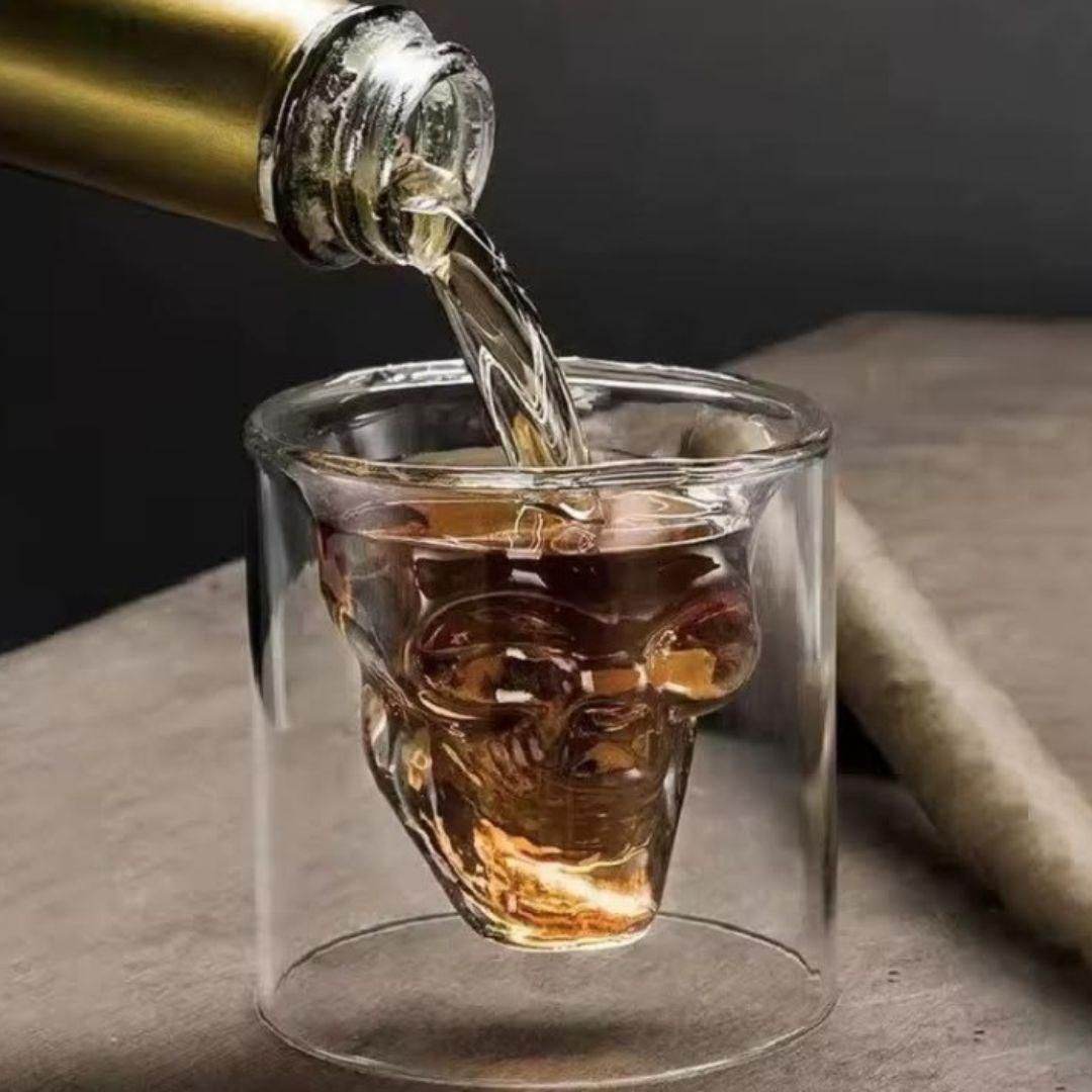 Skull Head Shot Glass - NARIX INDIA 