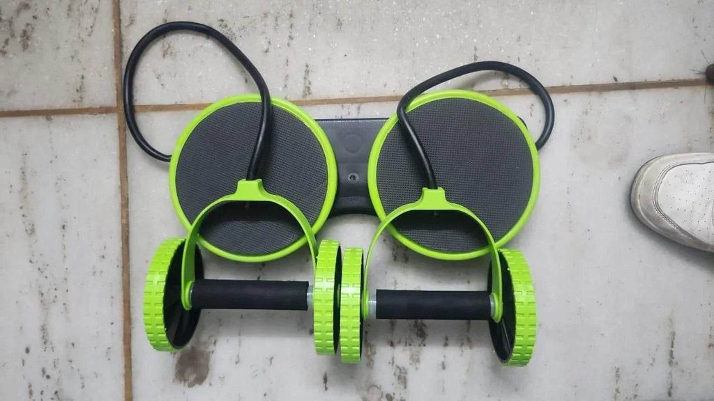 Wheel Roller for Core Workouts, Abdominal Roller Wheel with Knee Pad - NARIX INDIA 