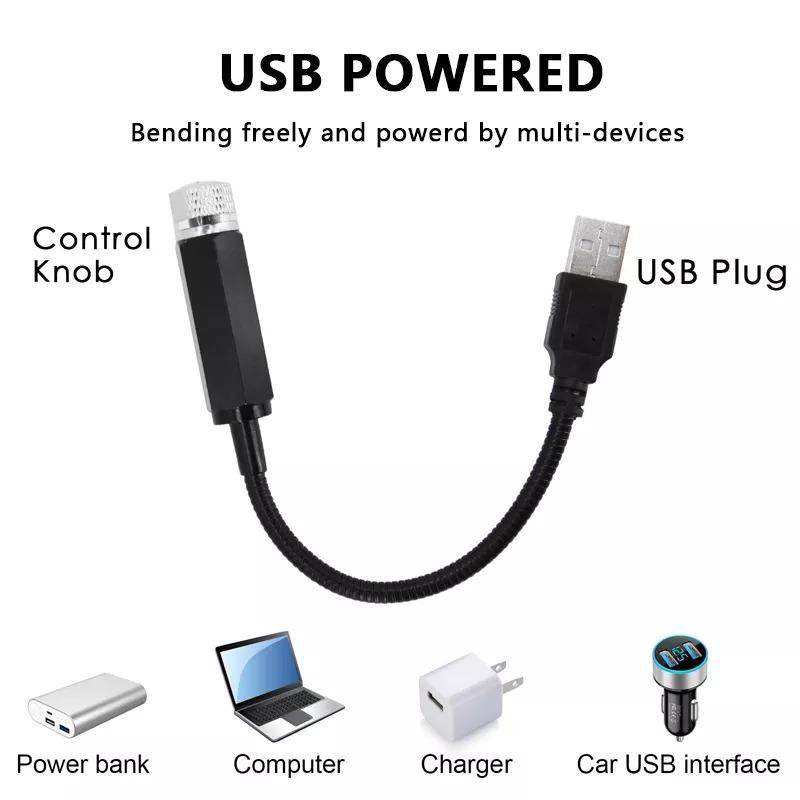 Star Lamp USB Fancy Lights (Red) - NARIX INDIA 