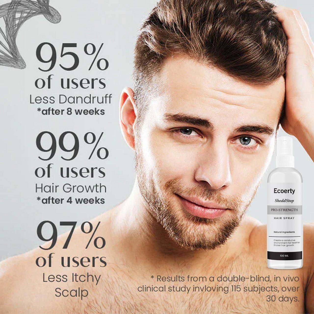Ecoerty SheddStop Pro-Strength Hair Spray 100ml Pack of 1 - NARIX INDIA 