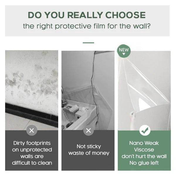 Self- Adhesive Transparent Electrostatic Wall Protection Film Buy 1 Get 1 Free - NARIX INDIA 