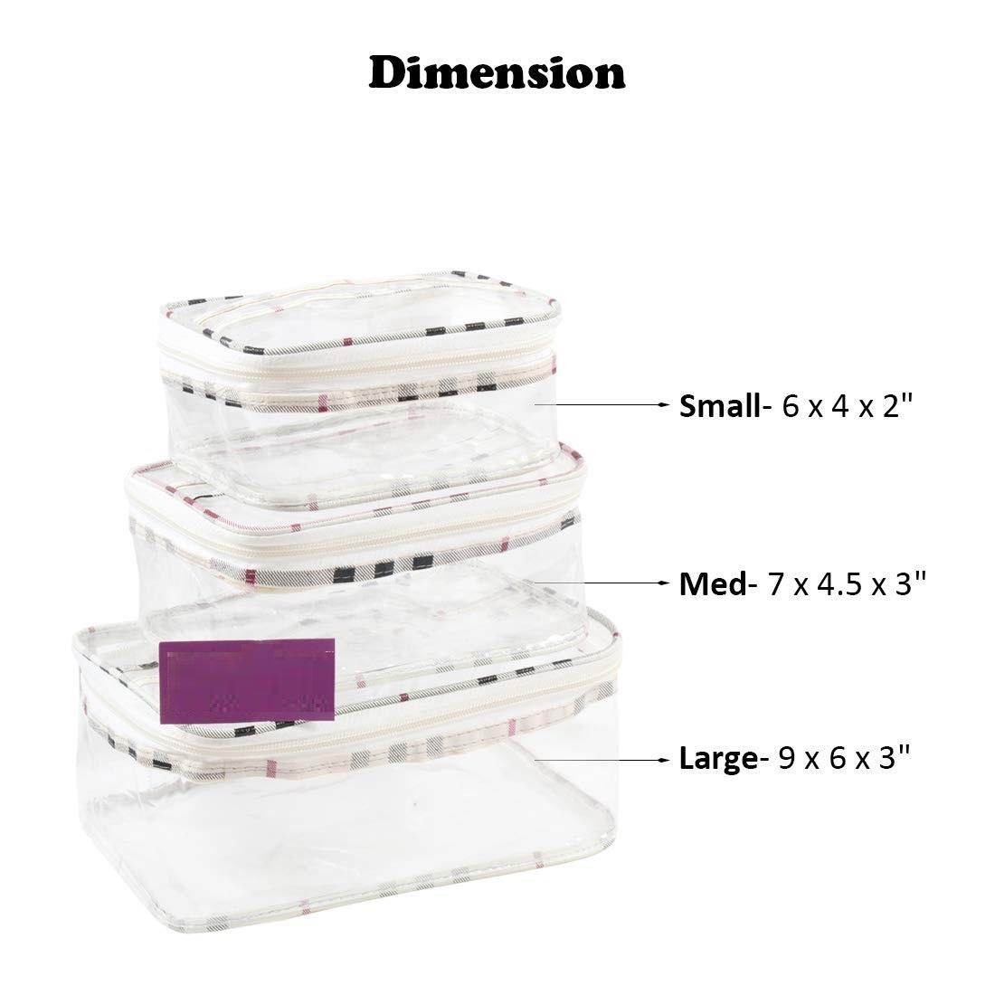 Bag- Multipurpose Jewelry Organizers Pouch ( Set of 3 ) - NARIX INDIA 