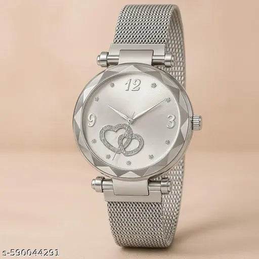 PREMIUM MAGNETIC STRAP GIRL/WOMEN FANCY MAGNET WATCH - NARIX INDIA 