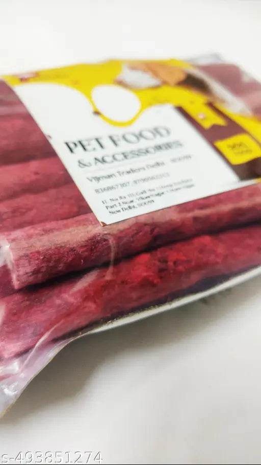 Dog Chew Munchy Stick Mutton flavour | Munchy Stick ( Mutton and Chicken | SET PET Combo of Mutton Chew Stick & Chicken Chew mix 300garm pack | PUPPY BUDDY 300gm Long-Lasting Chew Treats for Puppies & Adult Dogs - NARIX INDIA 