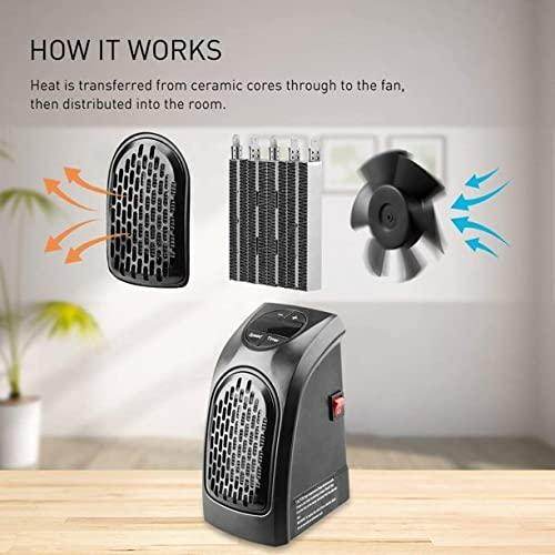 Plug-in Electric 400 Watts Handy Room Heater - NARIX INDIA 