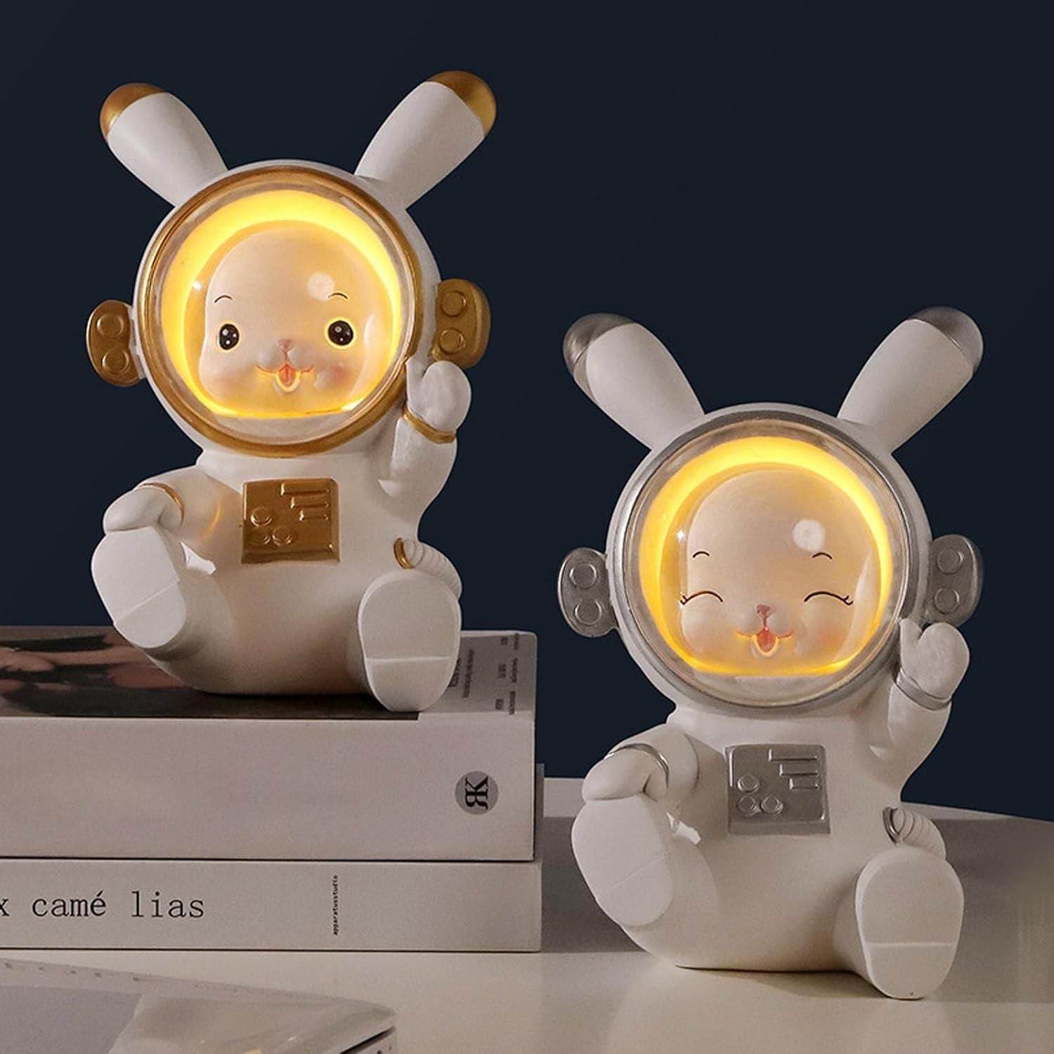 Night Light Desktop Decoration Piggy Bank (Pack of 1) (Random Design) - NARIX INDIA 