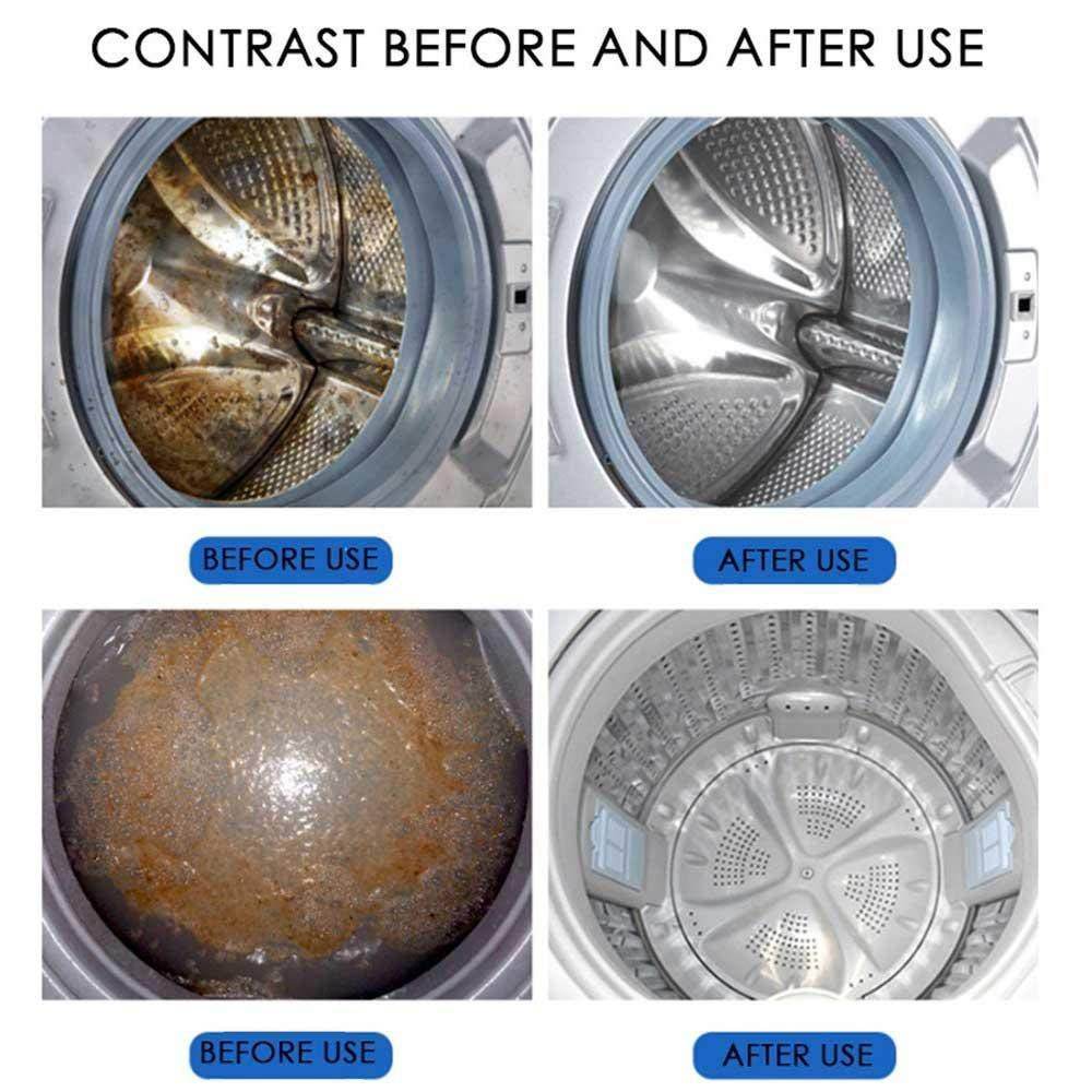 Stain Remover-Washing Machine Tub and Drum Cleaner Powders(Pack of 3) - NARIX INDIA 