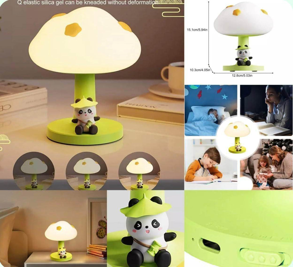 Cute Silicone Panda Night Lights for Kids - NARIX INDIA 