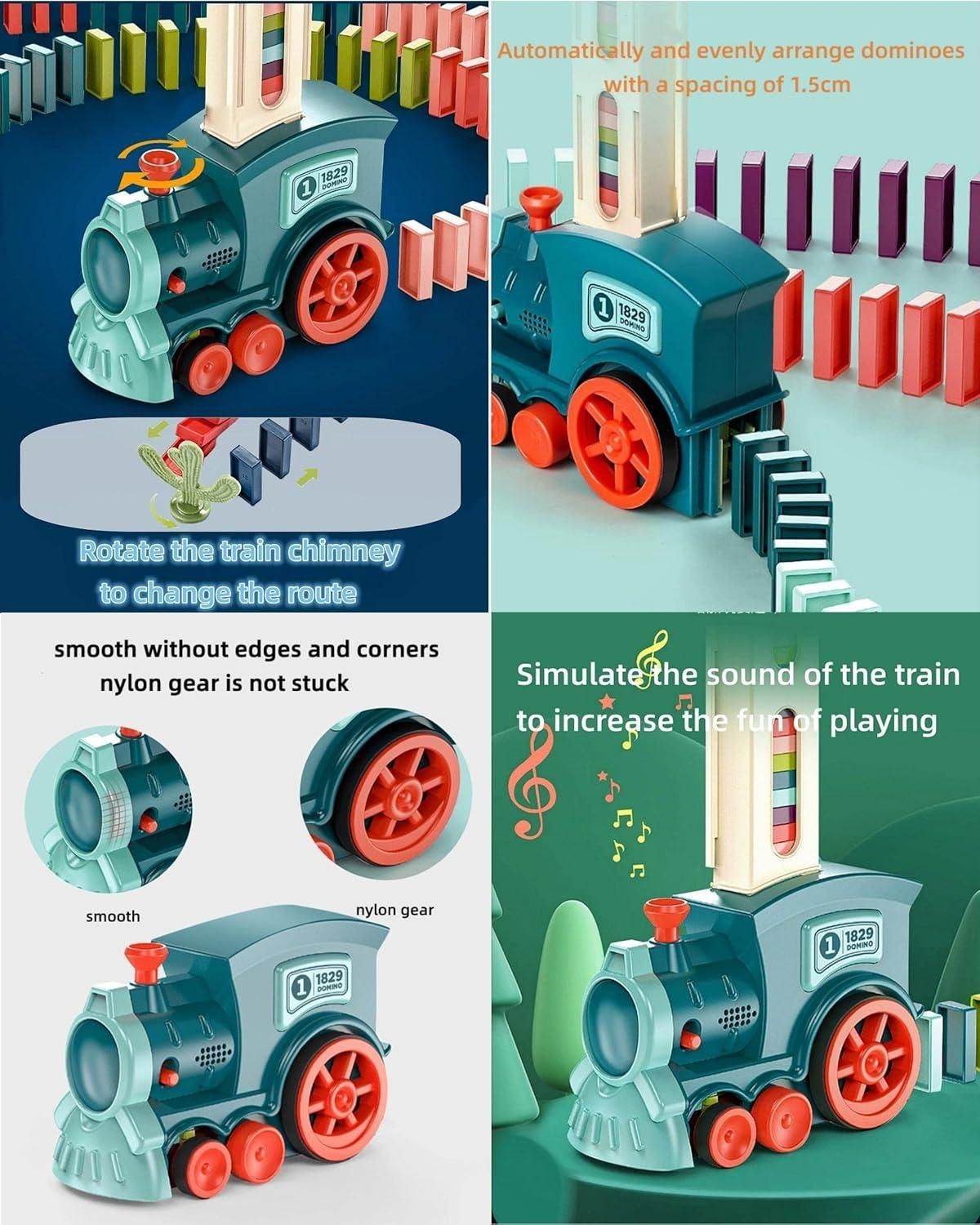 Train Toy Domino Set for Kids ? BPA-Free Plastic with Sound Effects� - NARIX INDIA 
