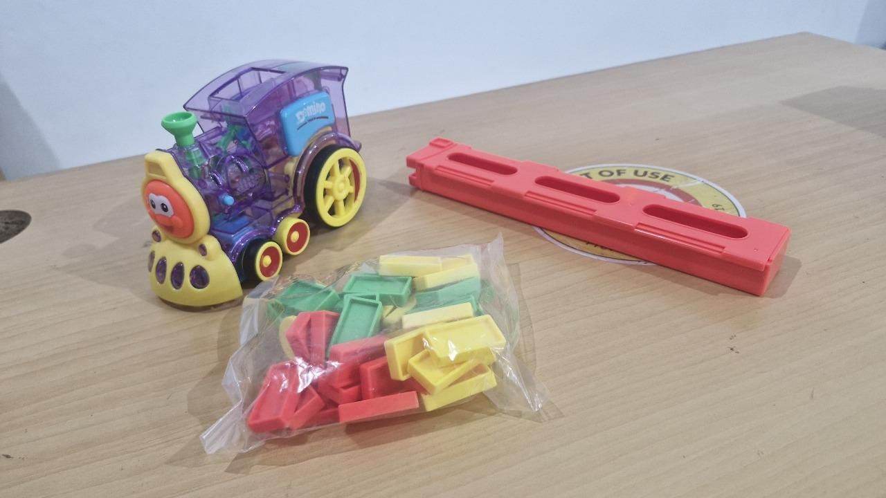 Train Toy Domino Set for Kids ? BPA-Free Plastic with Sound Effects� - NARIX INDIA 