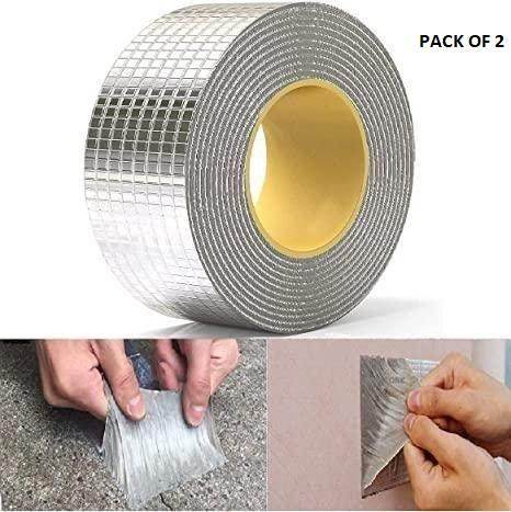 Aluminium Foil Waterproof Sealan Foil Tape (Pack of 2) - NARIX INDIA 