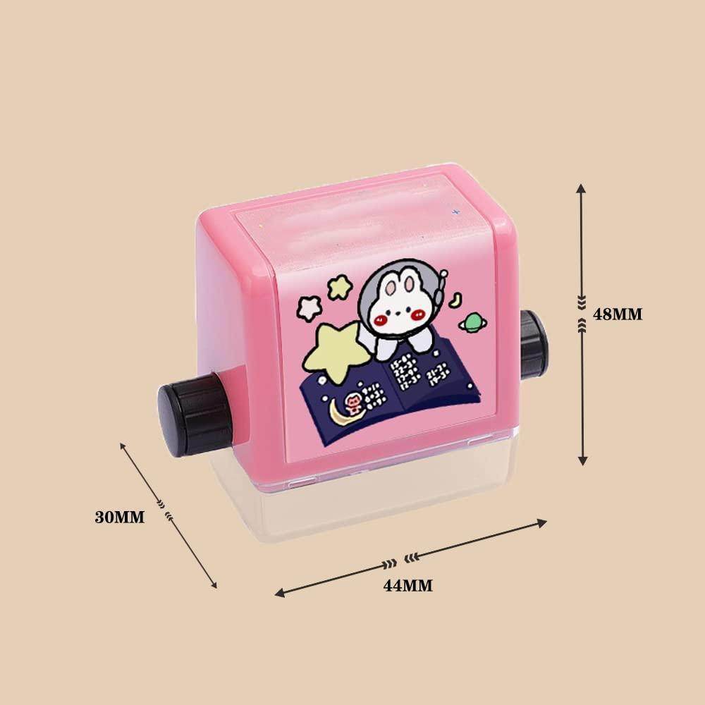 Roller Design Digital Teaching Stamp, Math Stamps Practice Tools Within 100 Supplies Educational for Preschool All Arithmetic (1 Pcs) - NARIX INDIA 