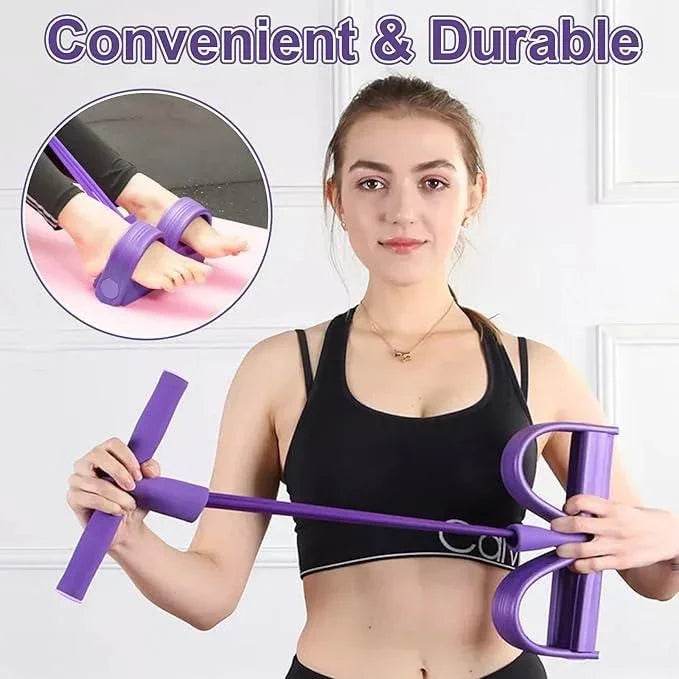 Yoga Pedal Puller Resistance Band Fitness Equipment - NARIX INDIA 