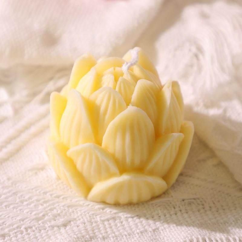 Arwan Aroma's Lotus Aromatherapy Candle (Pack of 3) - NARIX INDIA 