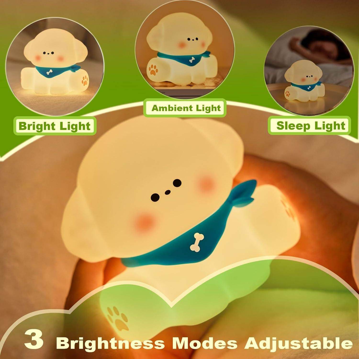 Cute Puppy Night Lamp - NARIX INDIA 