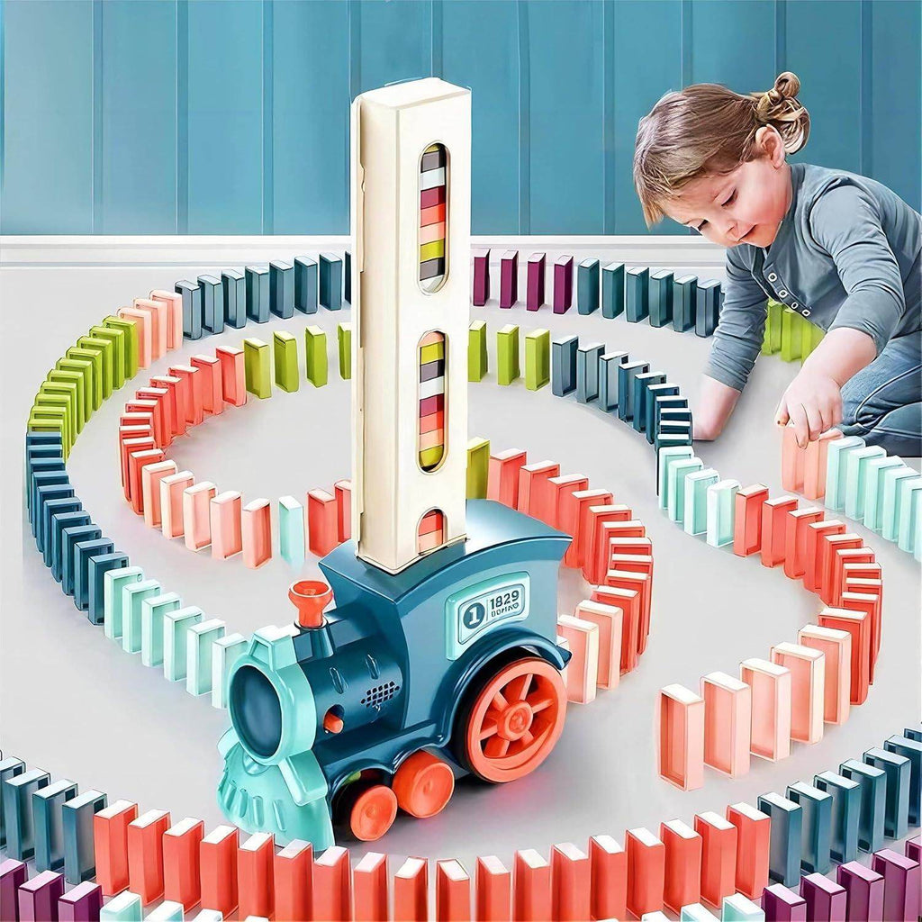 Train Toy Domino Set for Kids ? BPA-Free Plastic with Sound Effects� - NARIX INDIA 