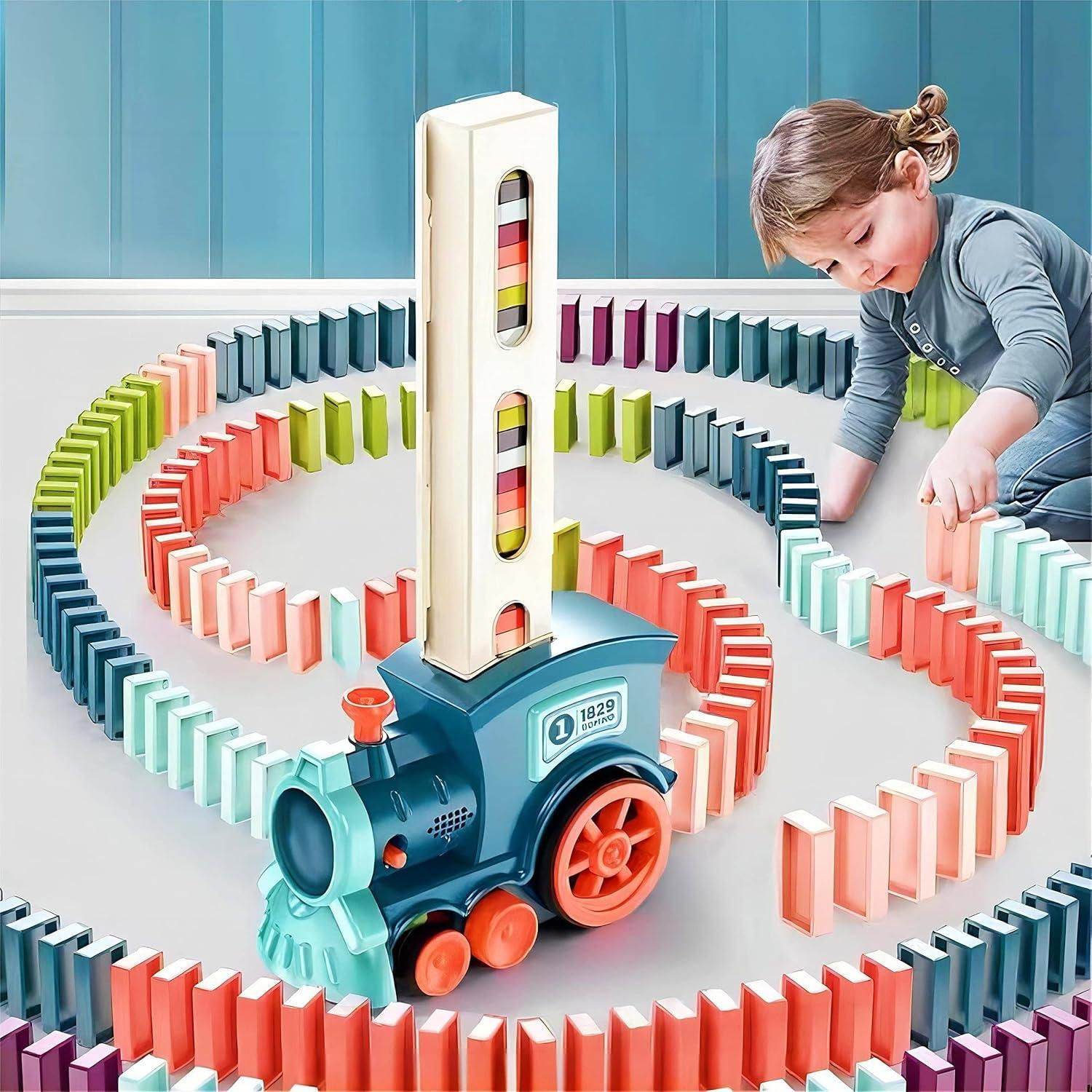 Train Toy Domino Set for Kids ? BPA-Free Plastic with Sound Effects� - NARIX INDIA 