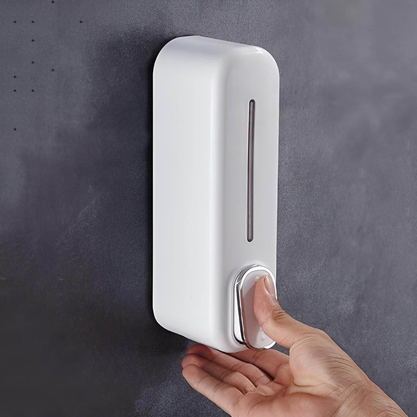 Press Wall-Mounted Dispenser Soap Manual - NARIX INDIA 
