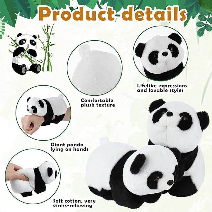 Unisex Stuffed Animal Slap Bracelets Plush Panda - NARIX INDIA 
