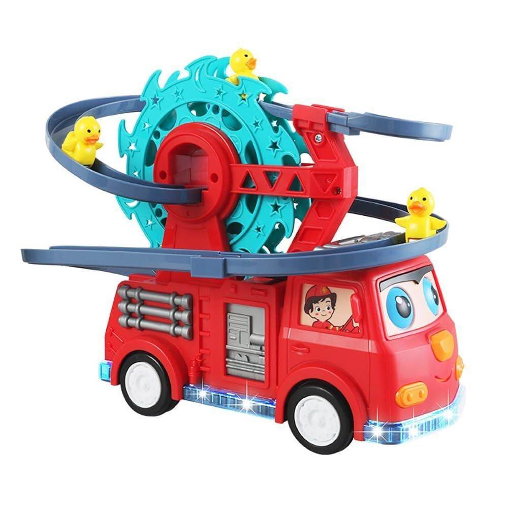 Fire Truck with Climbing Duck & Siren Sounds - NARIX INDIA 