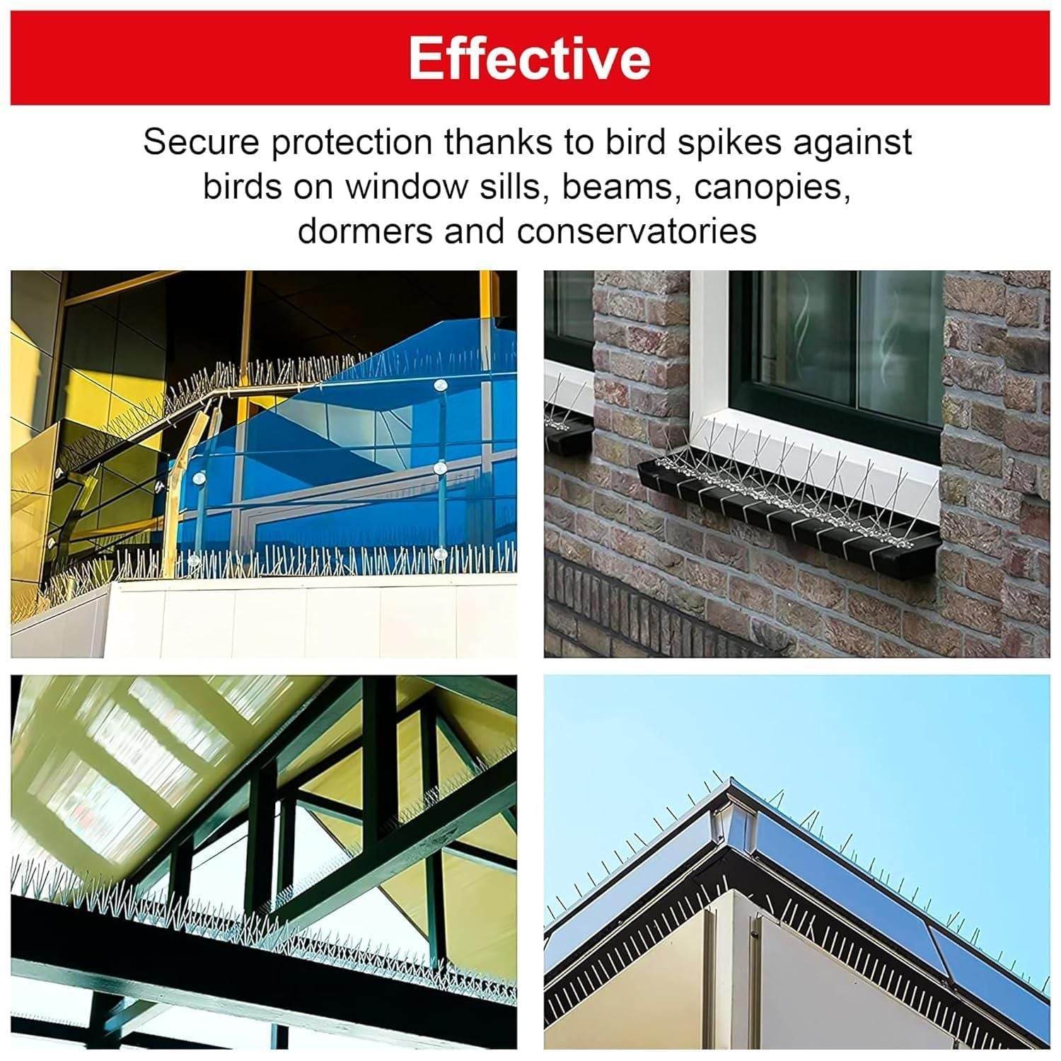 Pigeon Control Spikes (Set of 10) - NARIX INDIA 