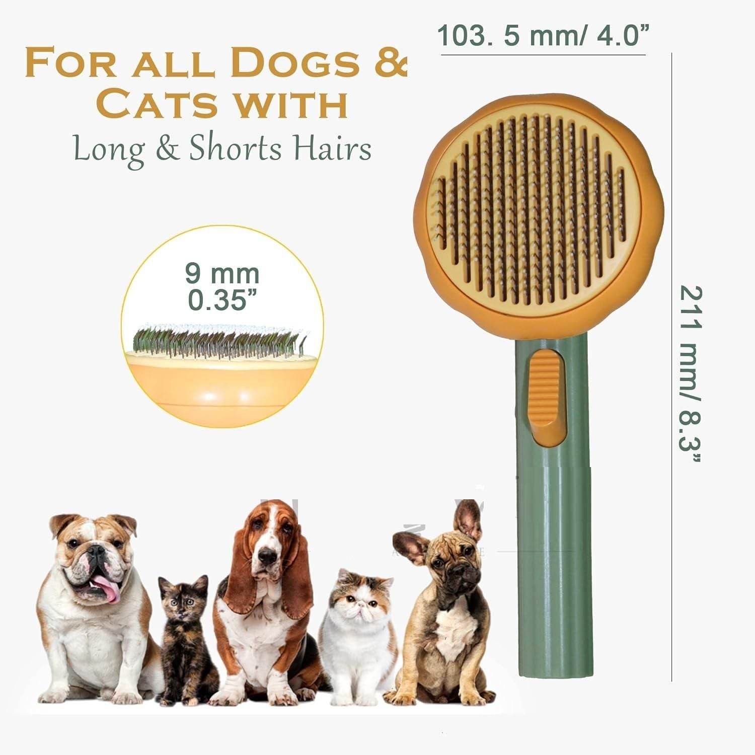 Self Cleaning Dog & Cat Comb - NARIX INDIA 