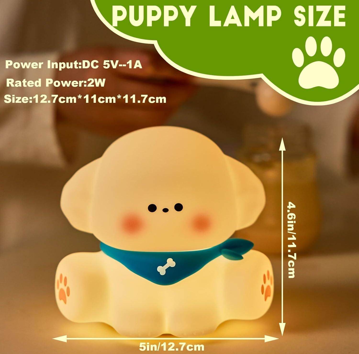 Cute Puppy Night Lamp - NARIX INDIA 