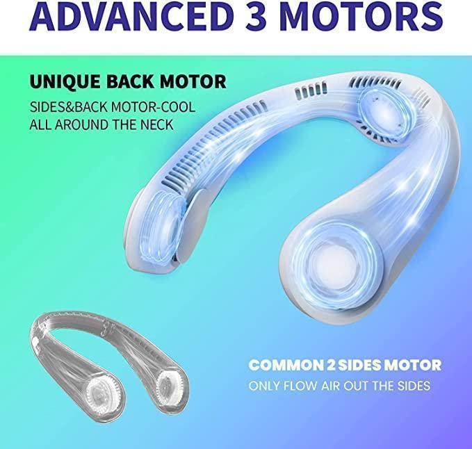 79 mAh Portable Neck Fan with 5200 Outlets - NARIX INDIA 