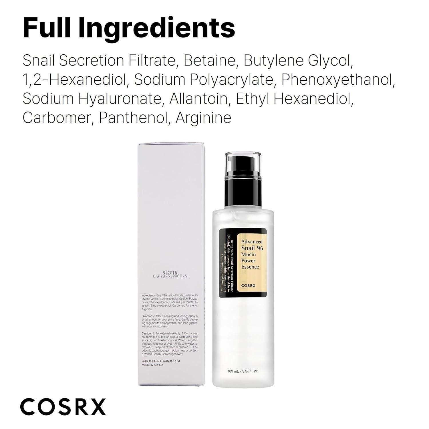 Snail 96 Mucin Power Essence 100 Ml Each Pack of 2 - NARIX INDIA 