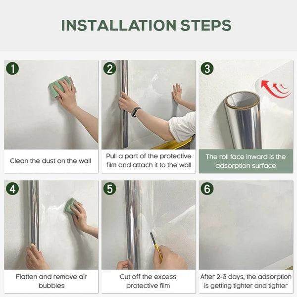 Self- Adhesive Transparent Electrostatic Wall Protection Film Buy 1 Get 1 Free - NARIX INDIA 