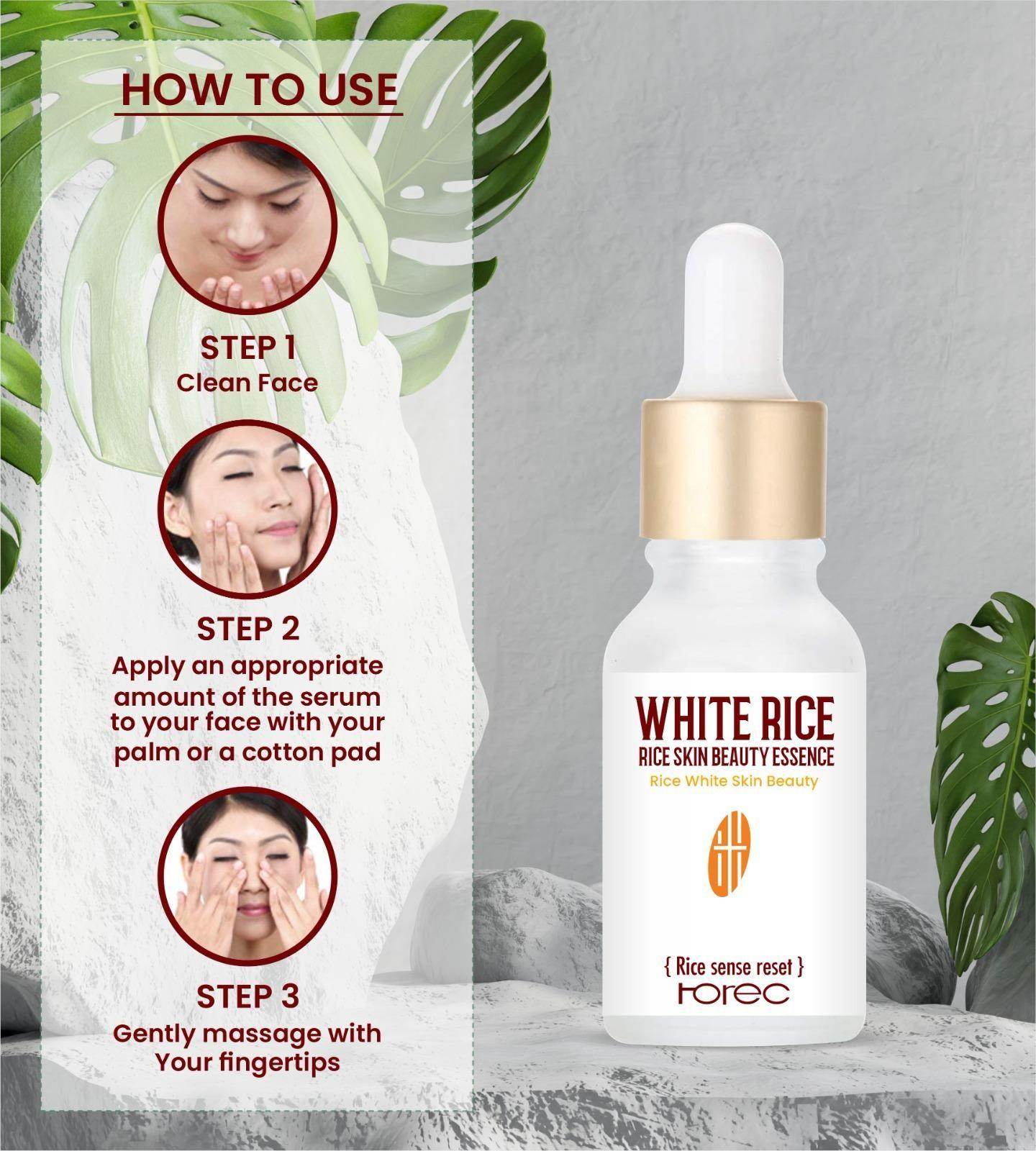 White Rice face serum (Pack Of 1) - NARIX INDIA 