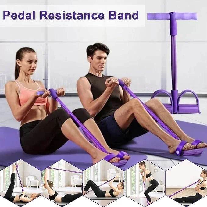 Yoga Pedal Puller Resistance Band Fitness Equipment - NARIX INDIA 