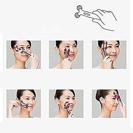 ABS Mini Long 3D Y Shape 360 Rotate Face Small Roller - NARIX INDIA 