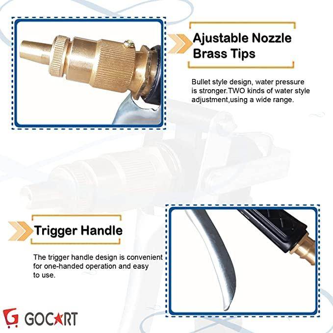 Metal Trigger Brass Nozzle Water Spray Gun - NARIX INDIA 