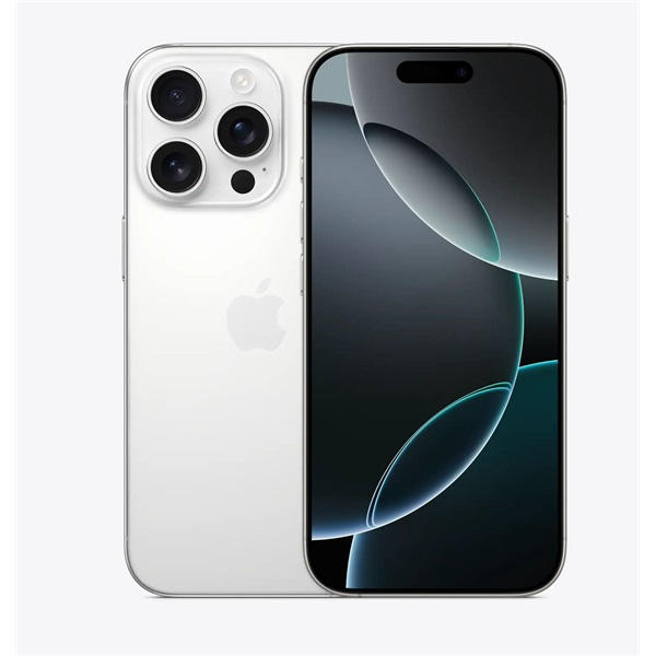 Apple iPhone 16 Pro 6,3" 5G 8/128GB fehér titán okostelefon (MYNE3HX/A)-0