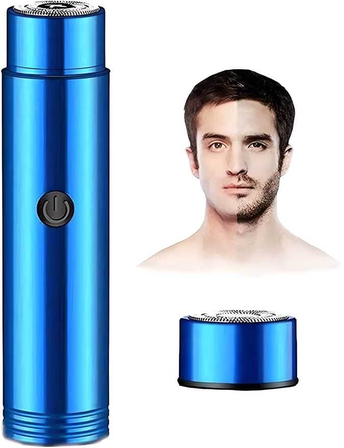 Electric Shaver for Men, Nose Mustache Trimmer Wet and Dry Use (Assorted Colour) - NARIX INDIA 