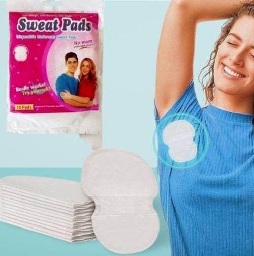 Disposable Armpit Sweat Pads Pack of 10pc - NARIX INDIA 