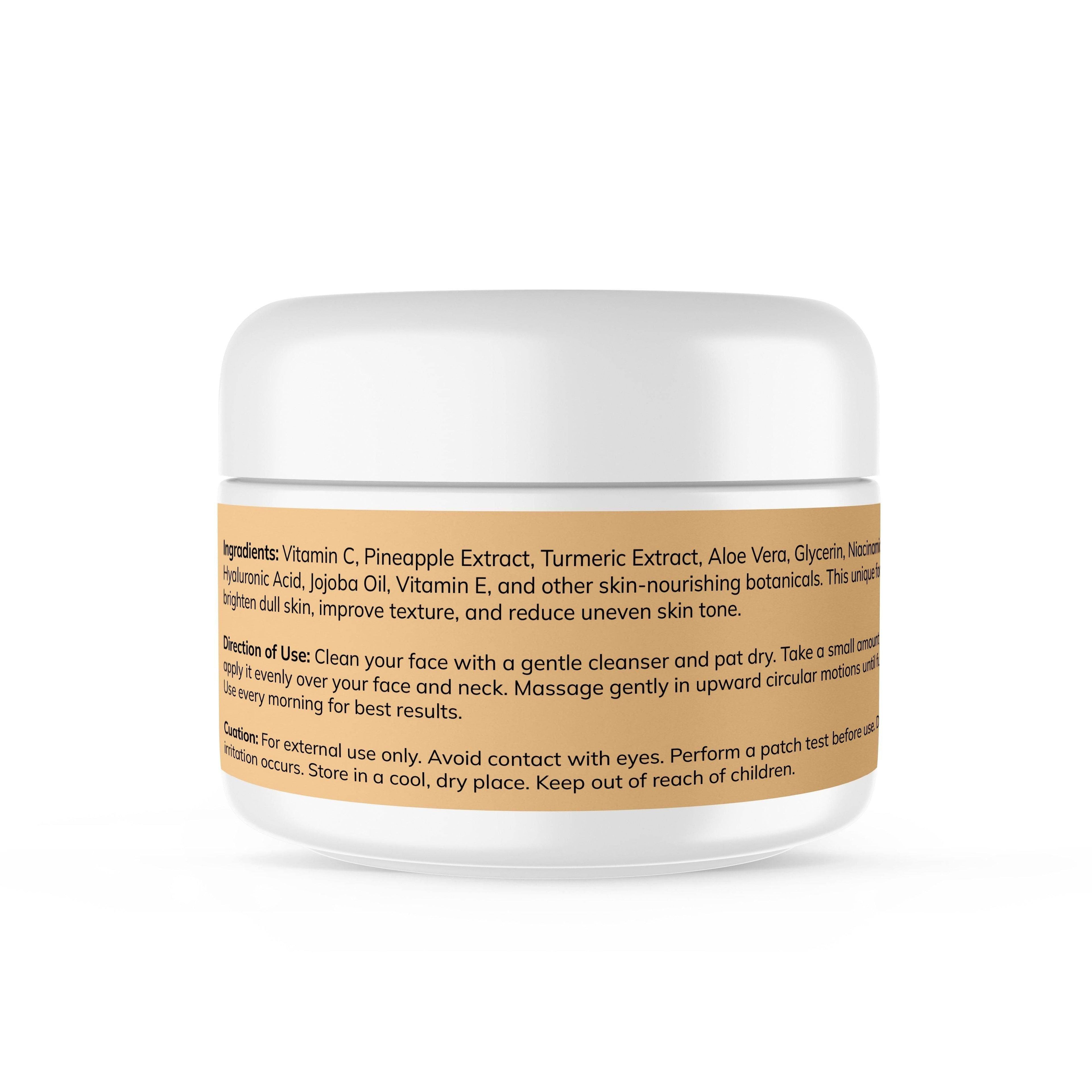 Vitamin C+ Pure Glow Cream 100 gm Pack of 2 - NARIX INDIA 