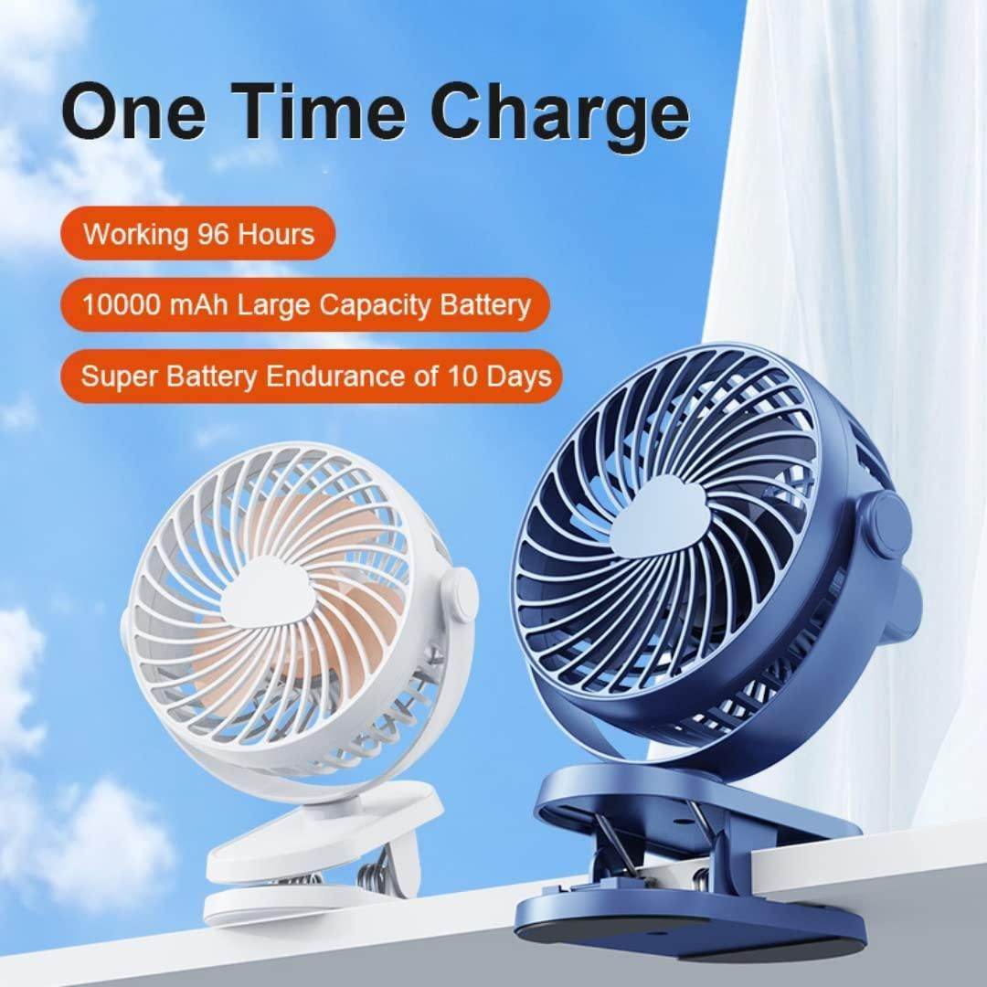 Super Airflow, Silent USB Portable Desktop Fan - NARIX INDIA 